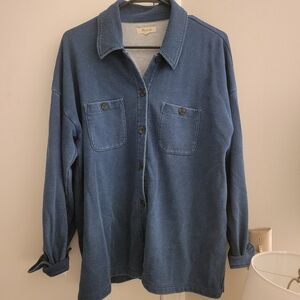 Madewell Blue Button Down Shirt